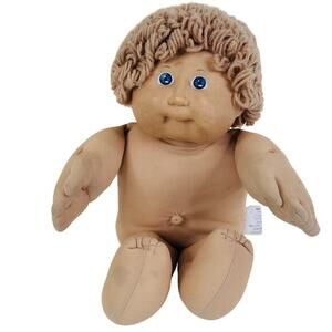 5 for $25| VTG 1989‎ Cabbage Patch Kid Boy Loop Wheat Hair Blue Eyes